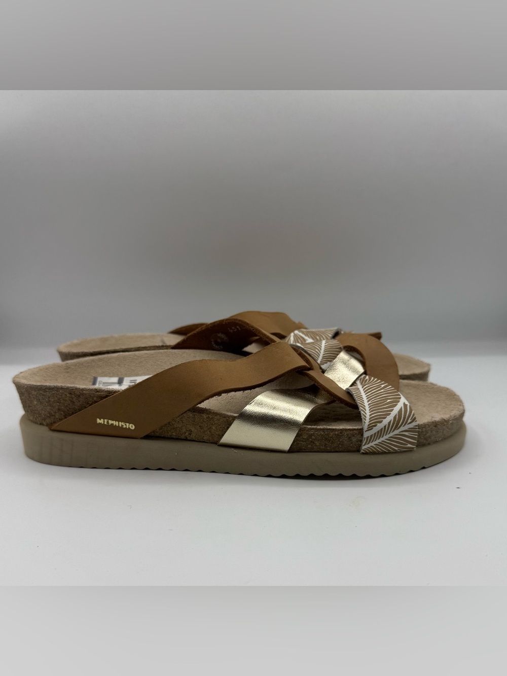Mephisto Halix Slide Sandals size 7